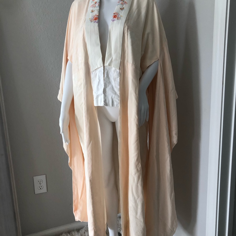 Vintage silk Japanese robe